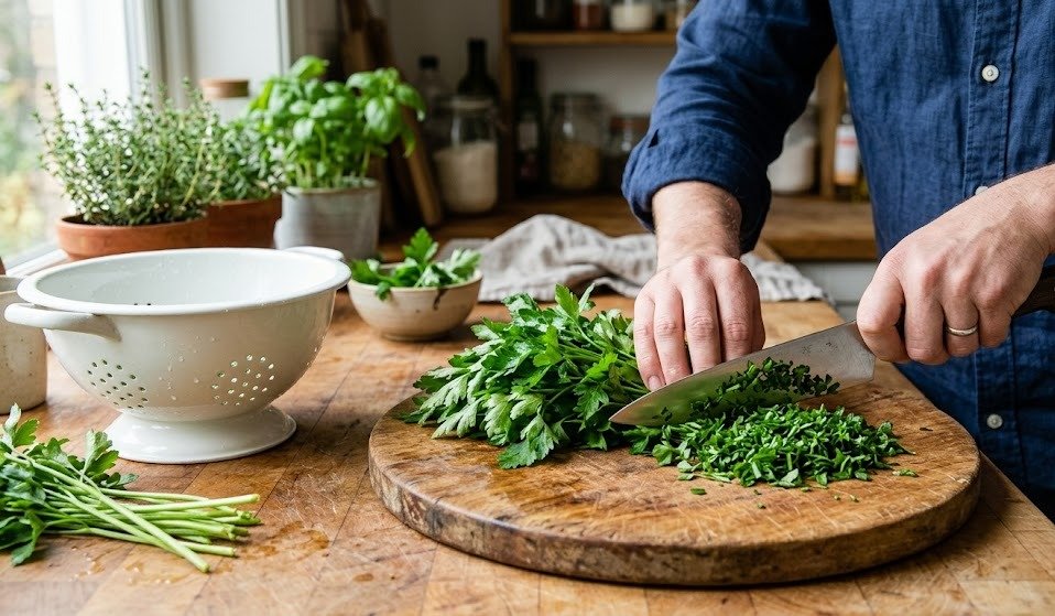 Homemade Chimichurri Recipe step 1