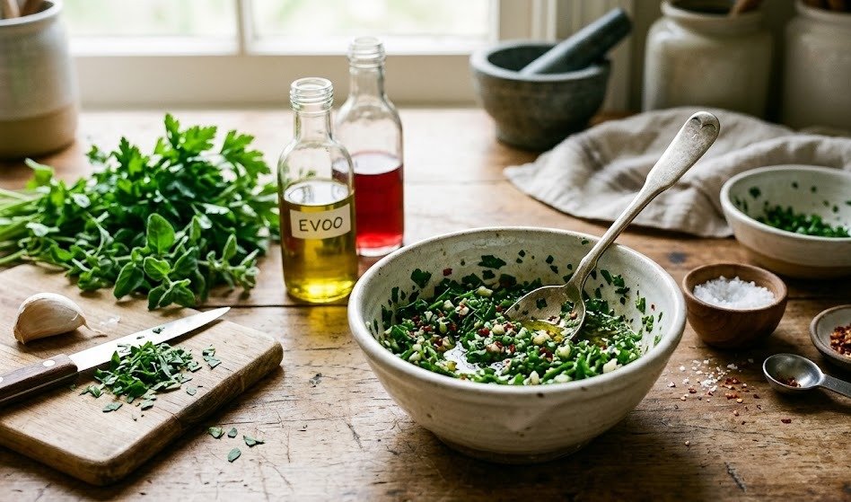 Chimichurri Shrimp Recipe step 1
