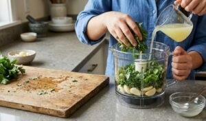Creamy Chimichurri Sauce Recipe Step 2