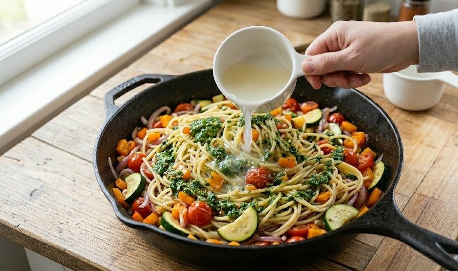 Chimichurri Pasta Recipe Step 6
