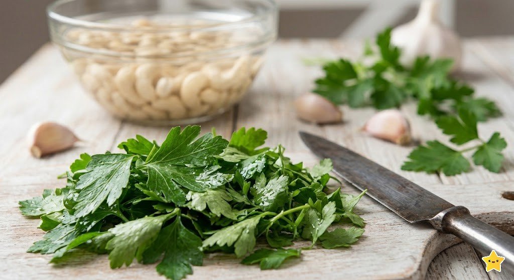 Cashew Chimichurri Recipe Step 2