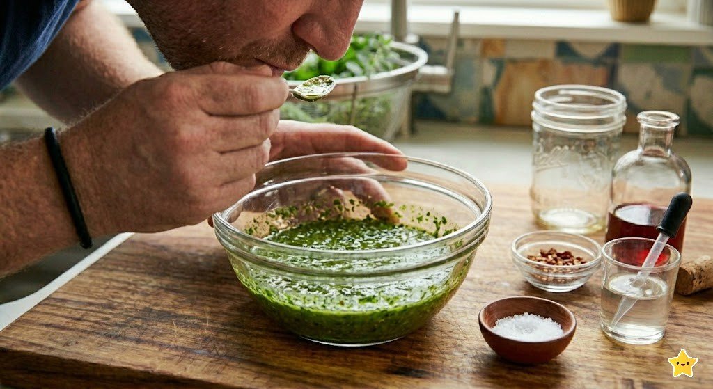 Bobby Flay's Chimichurri Recipe Step 6
